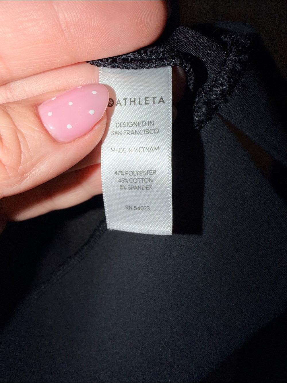Athleta Black Crewneck Sweatshirt Small - Picture 5 of 5
